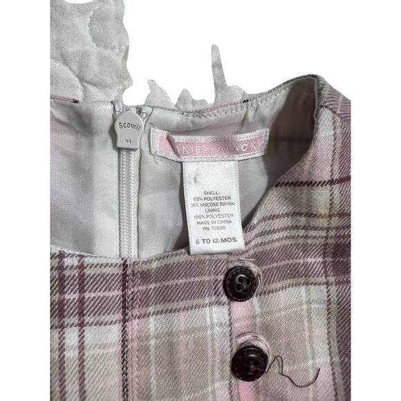 Janie and Jack Dress Infant Girls Size 6-12 months Excellent very gently used co - Picture 3 of 4